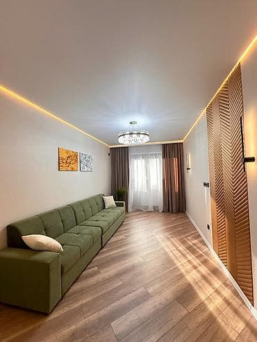 3 комнаты, 97 м², Асанбай мкр Элитка, 12 этаж, Дизайнерский ремонт — 1