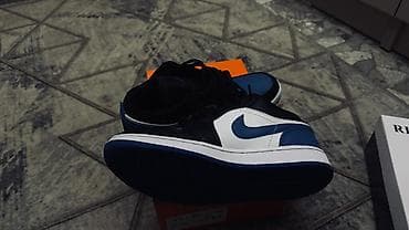 мужской ботинки: Мужские кроссовки, 41, Nike, Новый, цвет - Синий, Бесплатная доставка — 5