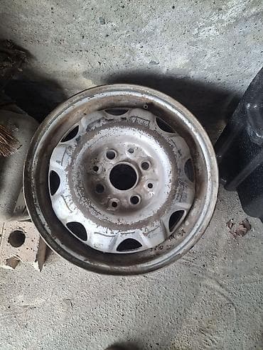 r18 audi: Железные Диски R 14 Audi, Пара, отверстий - 4, Б/у — 1