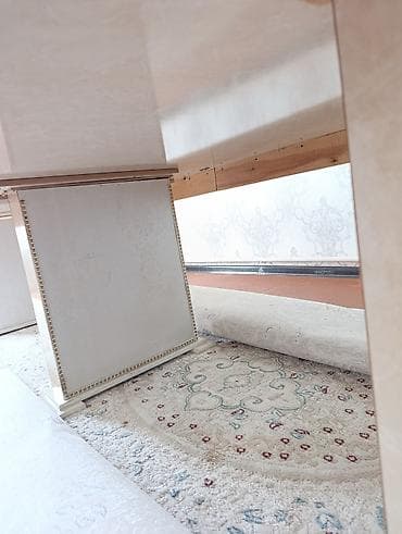 Конок бөлмөсү үчүн үстөл жана отургуч, түсү - Ак — 5
