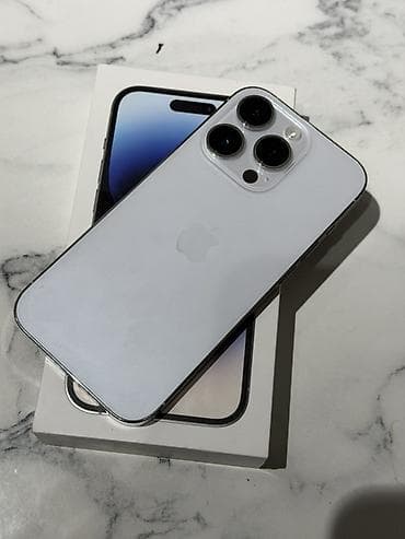 apple iphone 4: IPhone 14 Pro, Серебристый, Коробка — 1