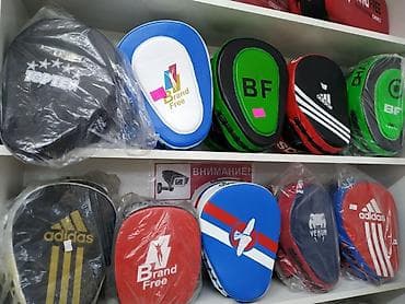 Перчатки: Лапы лапа для бокса боксеркие лапы в спортивном магазине SPORTWORLDKG — 1