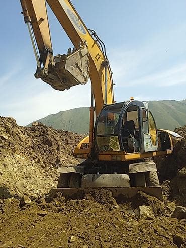 Экскаватор, Samsung, Колесный