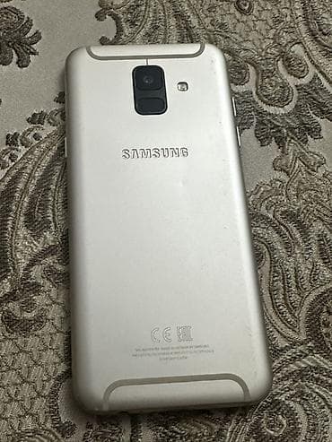 samsung odyssey g3: Samsung Galaxy A6, Б/у, 32 ГБ, цвет - Золотой, 2 SIM — 2