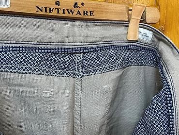 Брюки: Мужские брюки NIFTIWARE - Цвет: светло-серый (микротекстурная ткань — 4