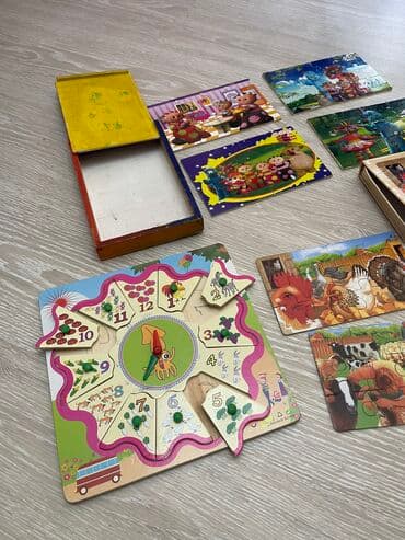 зеркальный кубик рубик: Продаю 🧩 пазлы и часики развивающие всего — 4