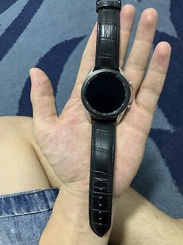 garmin enduro 3: Samsung Galaxy Watch3 (45 мм), стальной корпус - Классический дизайн — 1