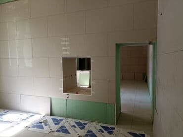 обзор цен на строительные и отделочные работы в бишкеке: Фартук на кухне, Укладка плитки на стену, Подготовка стен для укладки | Керамическая плитка, Мозаичная плитка, Керамогранитая плитка | Вертикальная укладка, Диагональная укладка, Горизонтальная укладка Больше 6 лет опыта — 4