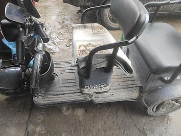 Мототехника: Электроскутер трицикл iBike ONE/Vintage - Трёхколёсный электроскутер — 3