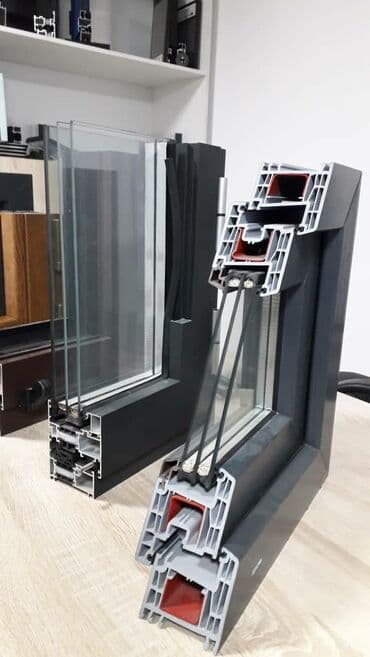 бу окон: Алюминиевое окно на заказ, Тип окна: Стандартные, Бесплатная установка, В рассрочку — 7