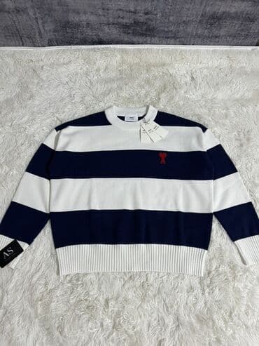 Мужской свитер, L, XL, Новый, цвет - Синий, Самовывоз, Платная доставка