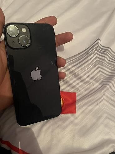 телефон а 7: IPhone 14, Б/у, 128 ГБ, Черный, Коробка, 78 % — 1