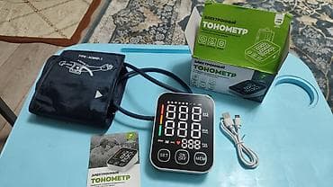 тонометр бу: Электронный тонометр, говорящий, цветной дисплей, баары иштейт. в — 5