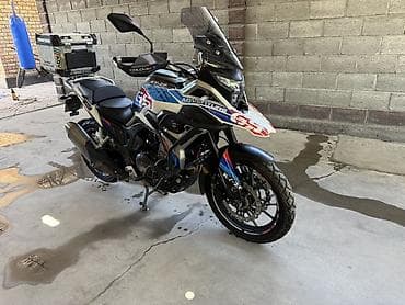 31 10 r15: Мотоцикл турист-эндуро KY-ZF 400X Adventure (GS-styling) - Класс — 6