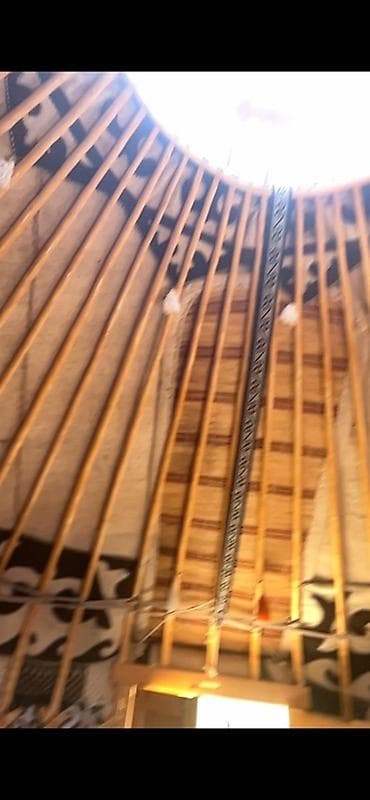 Боз үйлөр сатылат, Каркасы Жыгач, 65 баш, Диаметри: 5 метр — 5