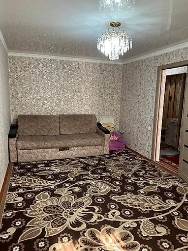 Продажа квартир: 2 комнаты, 42 м², Манас-Ата мкр., 103 серия, 3 этаж, Свежий ремонт — 5