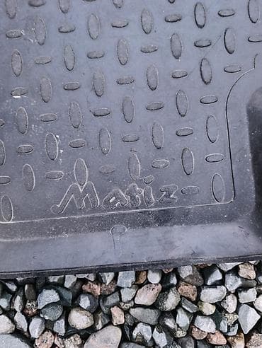 бампер матиз 3: Родные Резиновые Полики Для салона Daewoo, цвет - Черный — 2