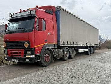 тракторный притцеп: Тягач, Volvo, Тентованный — 4