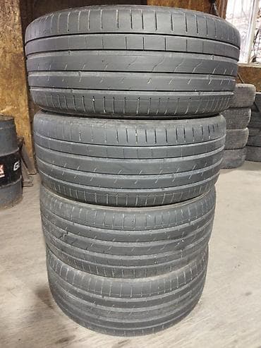 шины hankook: Шины 245 / 45 / R 19, Лето, Б/у, Комплект, Корея, Hankook — 1