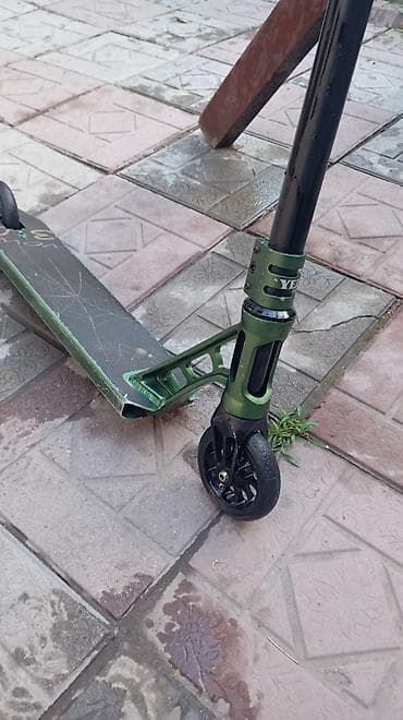 Самокаты: Трюковой самокат парк версия модель:YEZZ WOW 3.0 откатал 2 сезона — 3