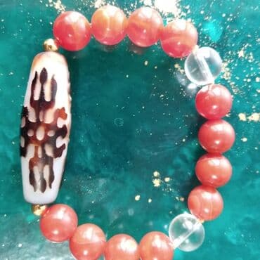 свадебные платья от производителя: Браслеты ручной работы с Настоящими Бусинами Дзи и натуральными — 1