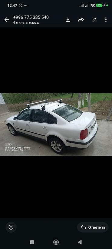 Volkswagen Passat: 1998 г., Механика, Бензин, Седан