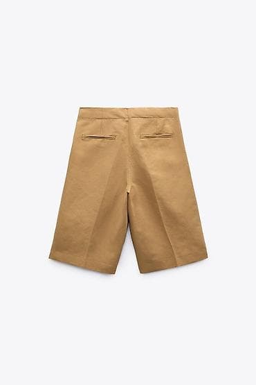 брюки зара: Zara бермуда шорты Новые 58% лён 42% хлопок Размер: ХS Цена — 7