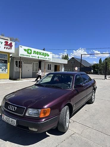 мерседес т 1: Audi 100: 1991 г., 2 л, Кол менен иштөөчү, Бензин, Седан — 2
