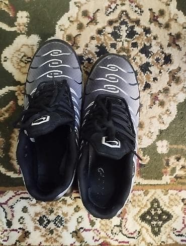 Кроссовки Nike Air Max Plus (TN), мужские. - Цвет: серый/черный с