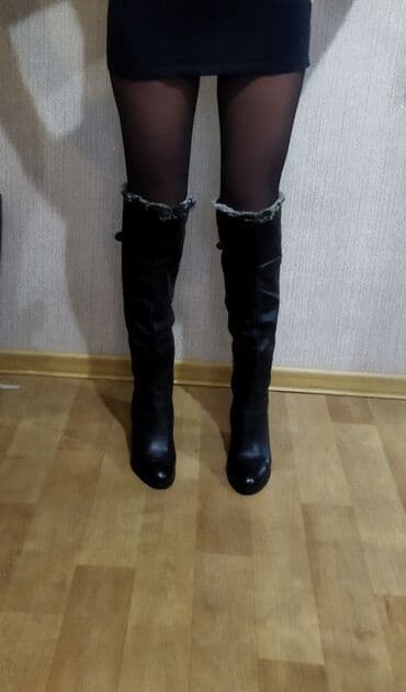 Спецодежда: Сапоги зимние. Б/У. Кожа. Состояние хорошее! Самовывоз — 1