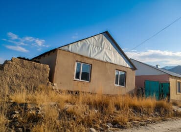 рассрочка дом ош: Дом, 4 м², 5 комнат, Собственник, ПСО (под самоотделку) — 1