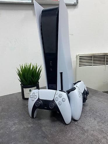 ps5 рассрочка: Sony PS5 FAT 2 Gamepad В комплекте коробка, док станция для джойстиков — 1