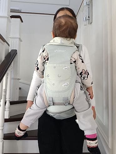 Балдар дүйнөсү: Эргономичный переноска-хипсит для малышей - Модель: Stardust Baby — 1