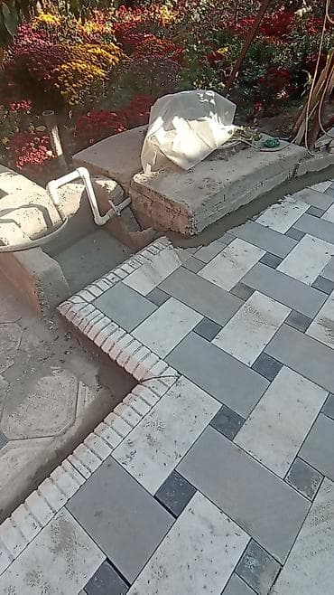 мраморный плитка: Тротуарная плитка, Другая модель, Бетонная, Для двора, Новый — 3