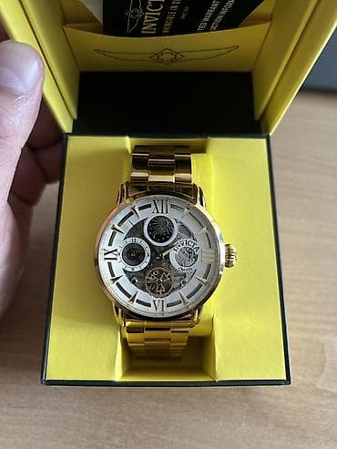 Кол сааттар: Invicta – мужские наручные часы в фирменной коробке - Корпус и — 5