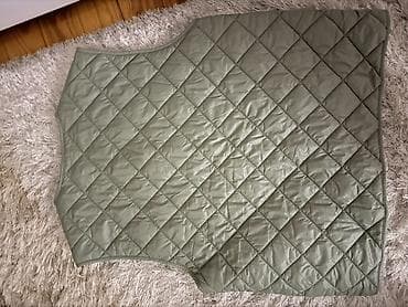 teech fleece: Манго Стеганый жилет женский, размер M - Цвет: оливковый/хаки - Крой — 3