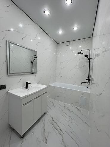 Квартиры: 2 комнаты, 60 м², Элитка, Пишпек Элитка, 4 этаж, Евроремонт — 3