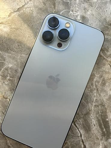 IPhone 13 Pro Max, Новый, 512 ГБ, Sierra Blue, Чехол