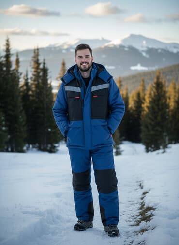 Утеплённый рабочий костюм «Восток-Сервис» (куртка + брюки) - Цвет