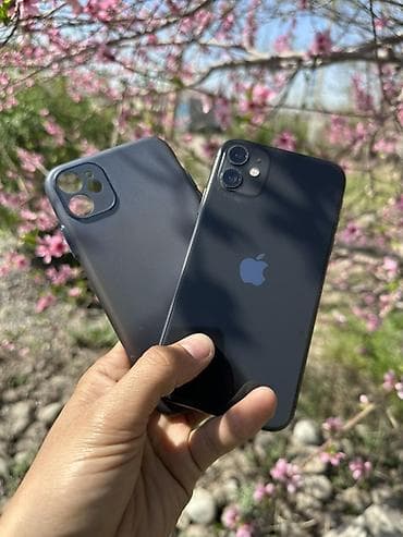 IPhone 11, 64 ГБ, Черный, Чехол