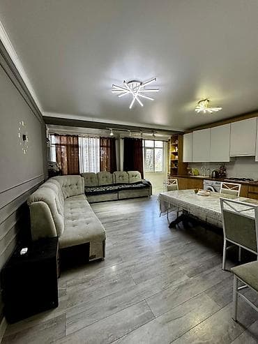 Квартиры: 2 комнаты, 63 м², Элитка, Джал мкр (в т.ч. Верхний, Нижний, Средний) Элитка, 4 этаж, Евроремонт — 2