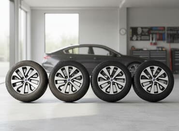 меняю на форестер: Колеса в сборе 225 / 65 / R 17, Зима, Новый, Комплект, Легковые, Литые, отверстий - 5 — 1