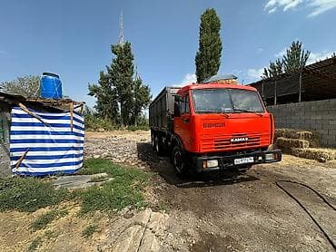 куплю будку на грузовик: КАМАЗ самосвал, 6x4, оранжевая кабина. - Тип: зерновоз/самосвал с — 1