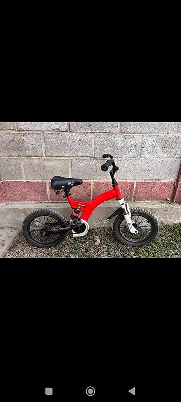 Другой детский транспорт: Детский велосипед (примерно 14" колёса) -Бушный, но никто не катался — 2