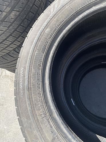 17: Шины 215 / 60 / R 17, Лето, Б/у, Комплект, Легковые, Япония, Bridgestone — 4