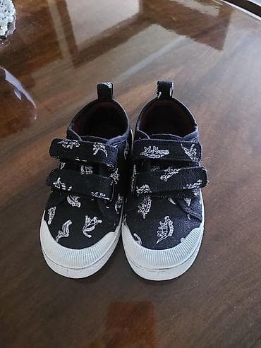 Детские кеды с динозаврами - Размер: 25 (указан на стельке) - Цвет — 4