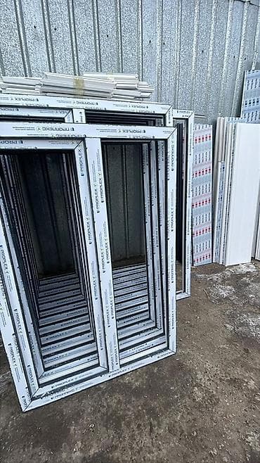 витражные двери: Эрик Терезе заказ алыбыз а пластик алюминий бараны жасап установка — 3