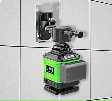 3д пол: Лазерный уровень зелёный луч16 линий, и 12линий дальность луча 30 — 4