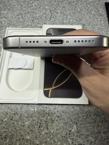iphone 12 pro max ош: IPhone 16 Pro Max, Б/у, 512 ГБ, Natural Titanium, Коробка — 2