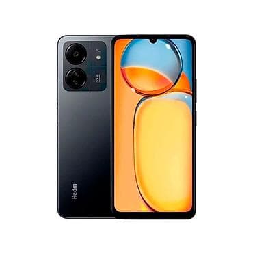Redmi, Redmi 13C, Б/у, цвет - Черный, 2 SIM